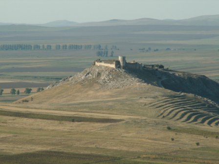 The castle of Heraclea (Enisala)